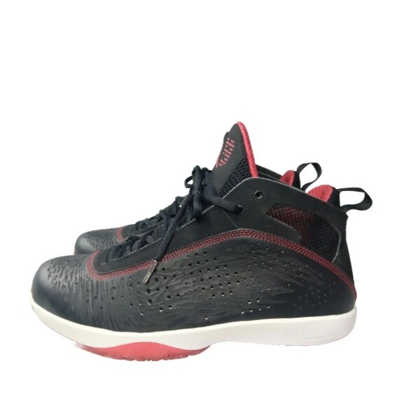 Air Jordan 2011 iD Men\'s Size 13  Shoes Multicolor Black Red White main image 13
